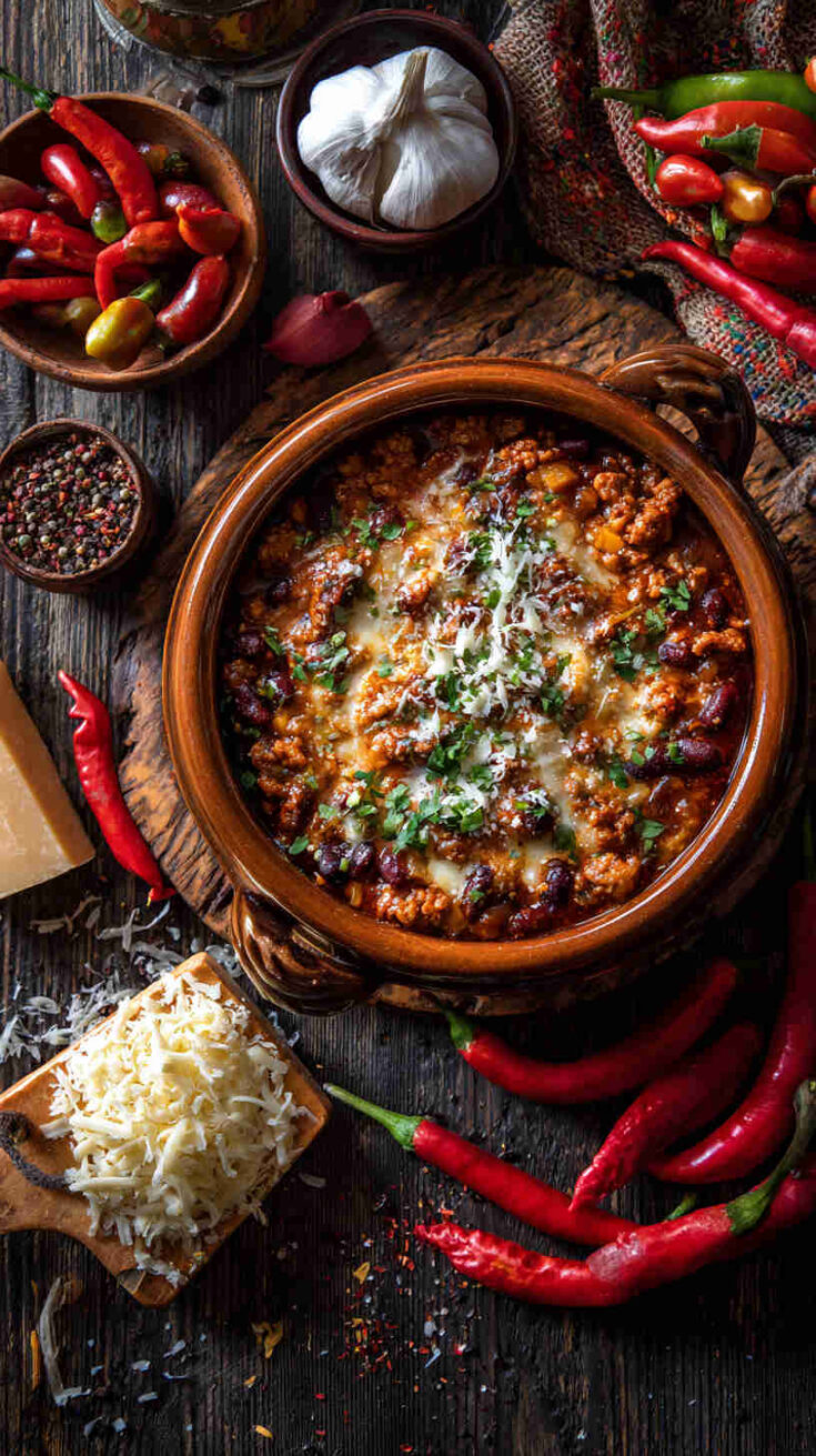 Crockpot Chorizo and Pepper Jack Breakfast Casserole