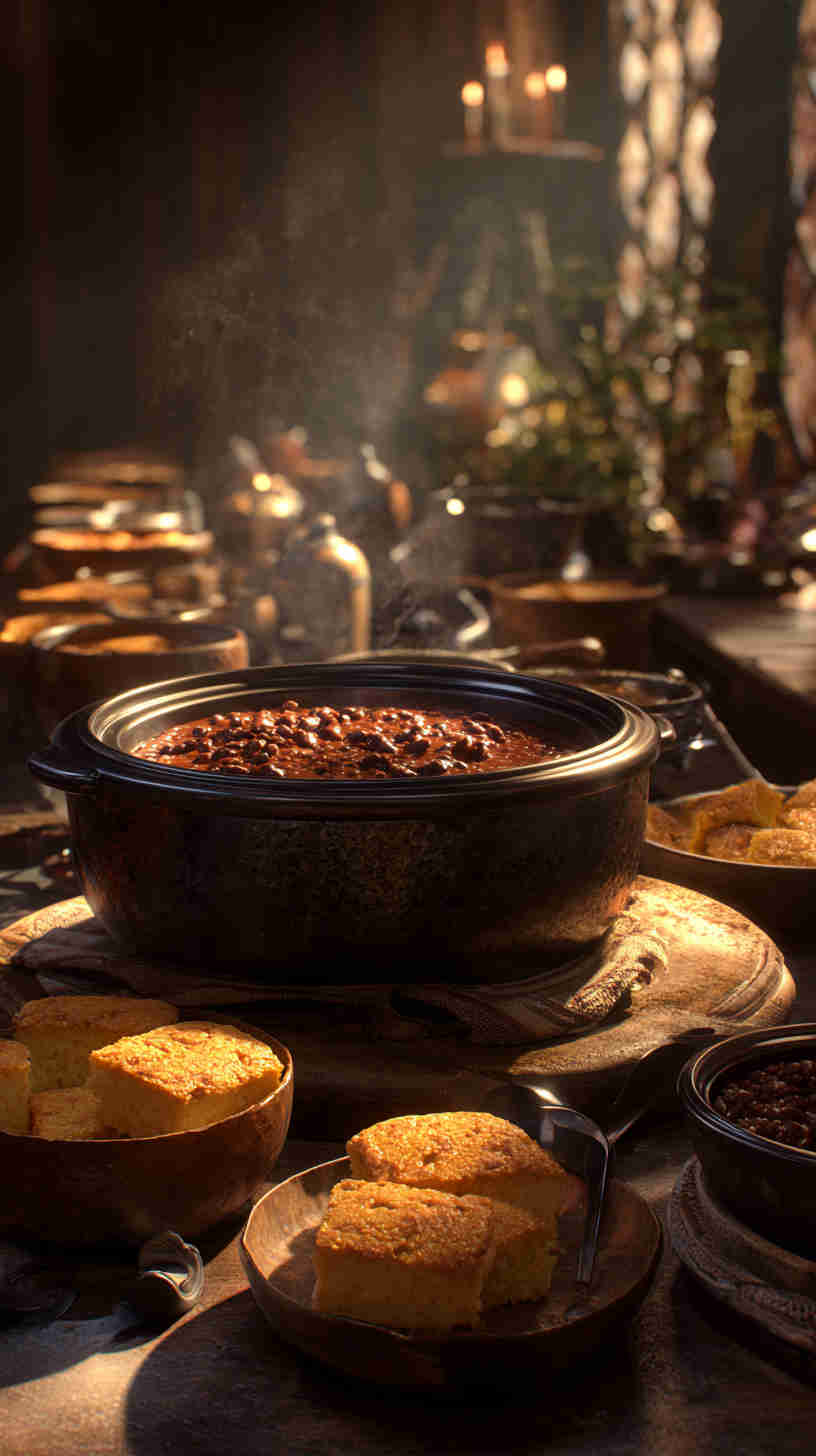 Crockpot Classic Beef and Bean Chili