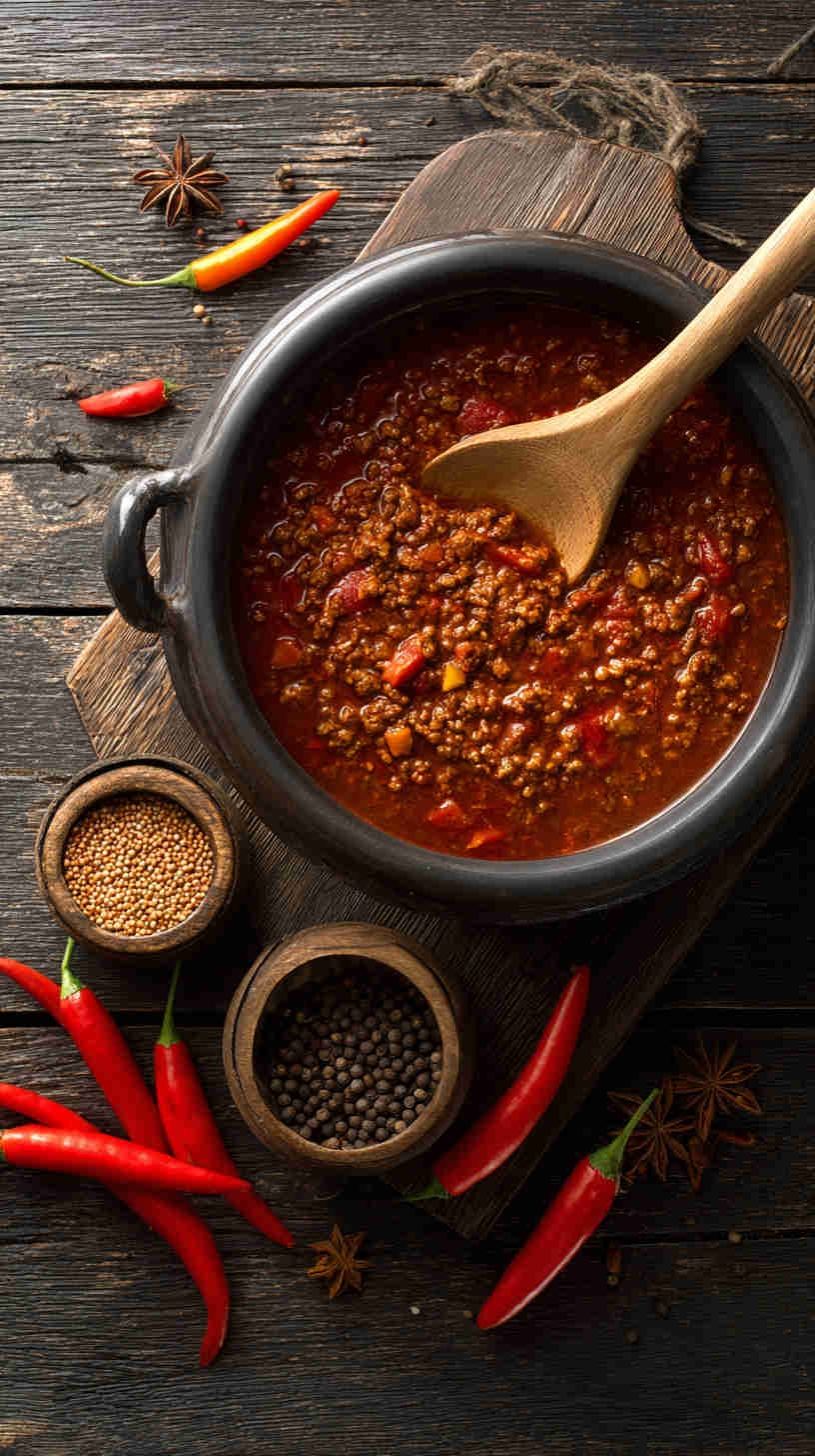Crockpot Classic Beef and Bean Chili