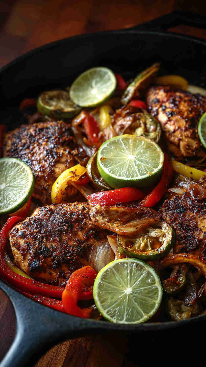 Crockpot Fajita-Style Chicken