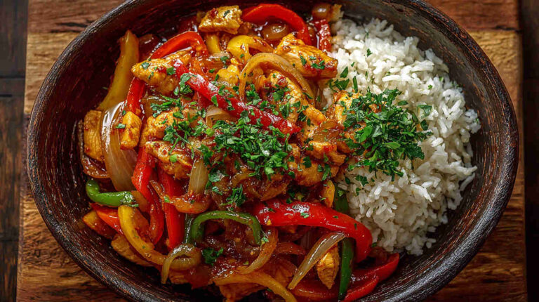 Crockpot Fajita-Style Chicken