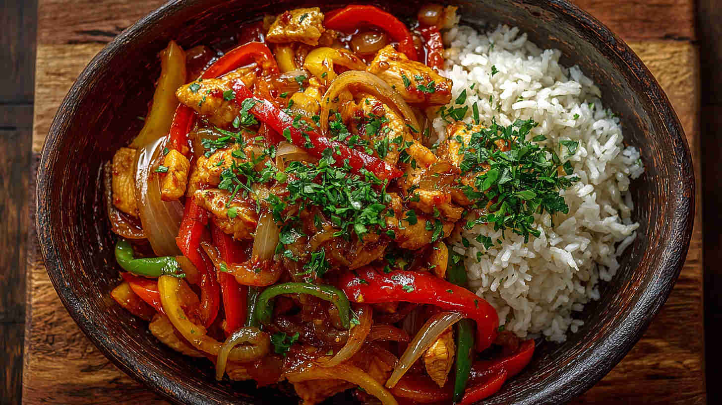 Crockpot Fajita-Style Chicken