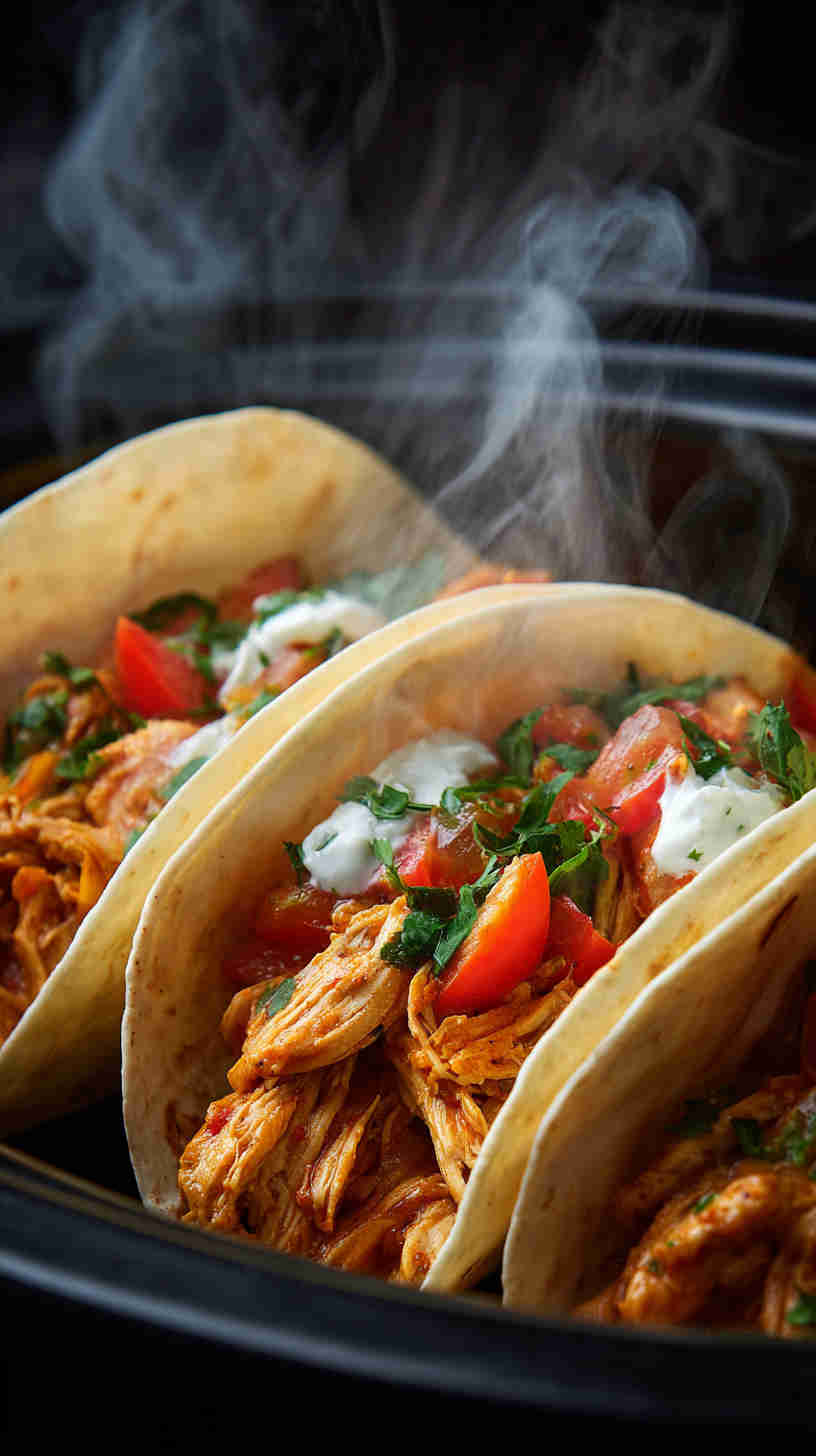 Crockpot Fajita-Style Chicken