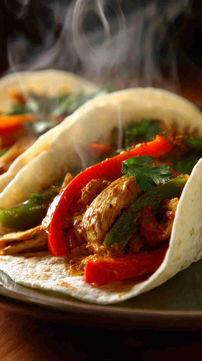 Crockpot Fajita-Style Chicken