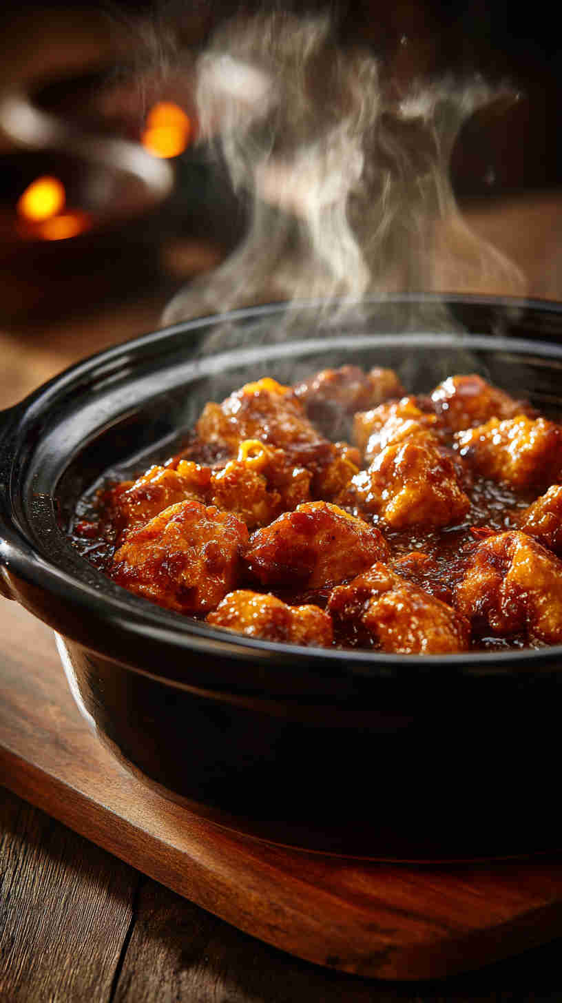 Crockpot General Tso's Chicken