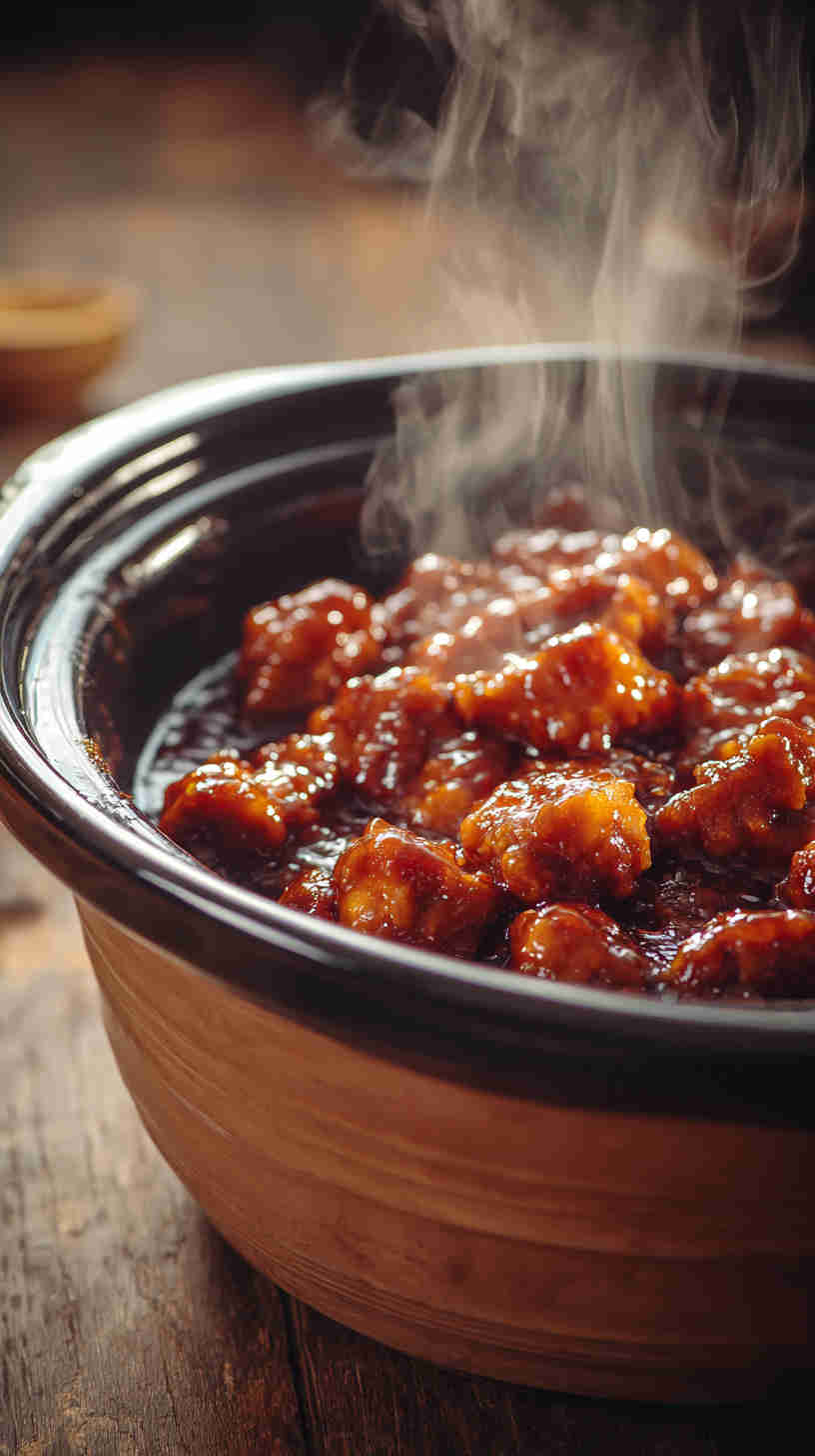 Crockpot General Tso's Chicken