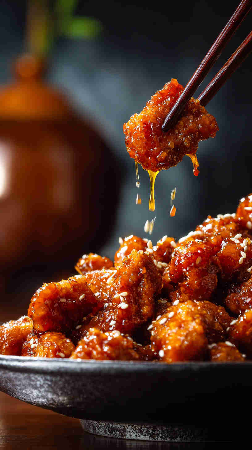 Crockpot General Tso's Chicken