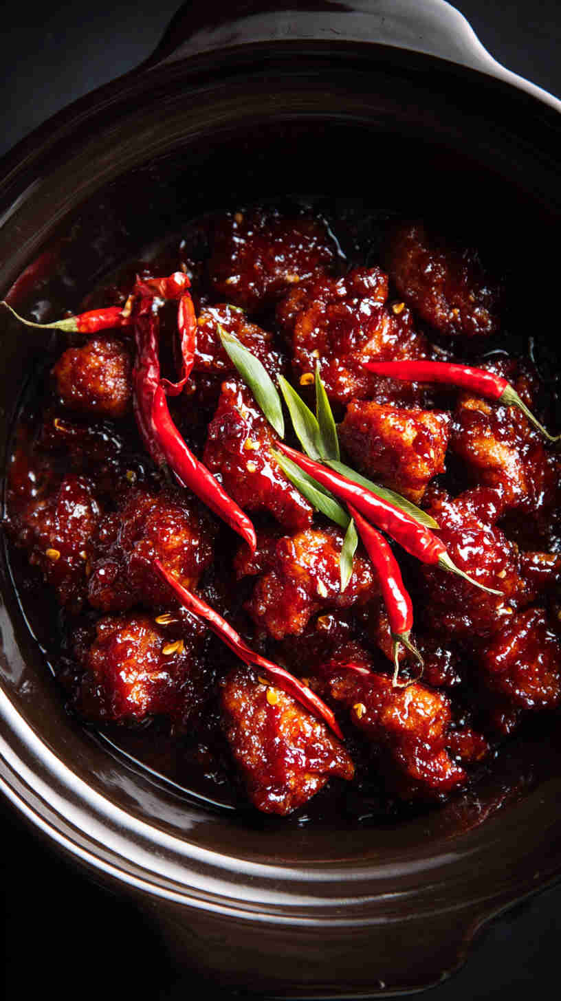 Crockpot General Tso's Chicken