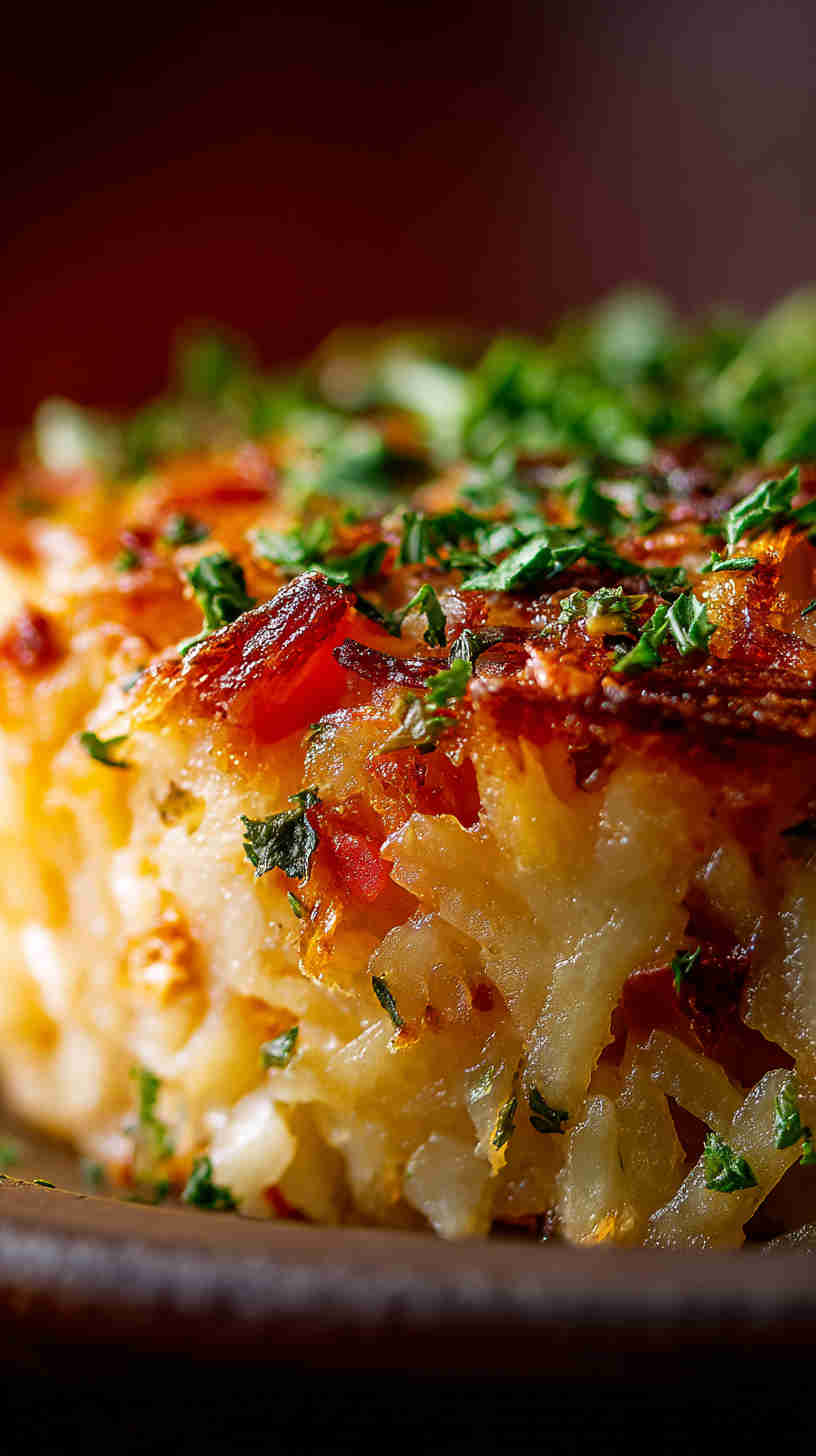 Crockpot Hash Brown and Cheese Breakfast Casserole