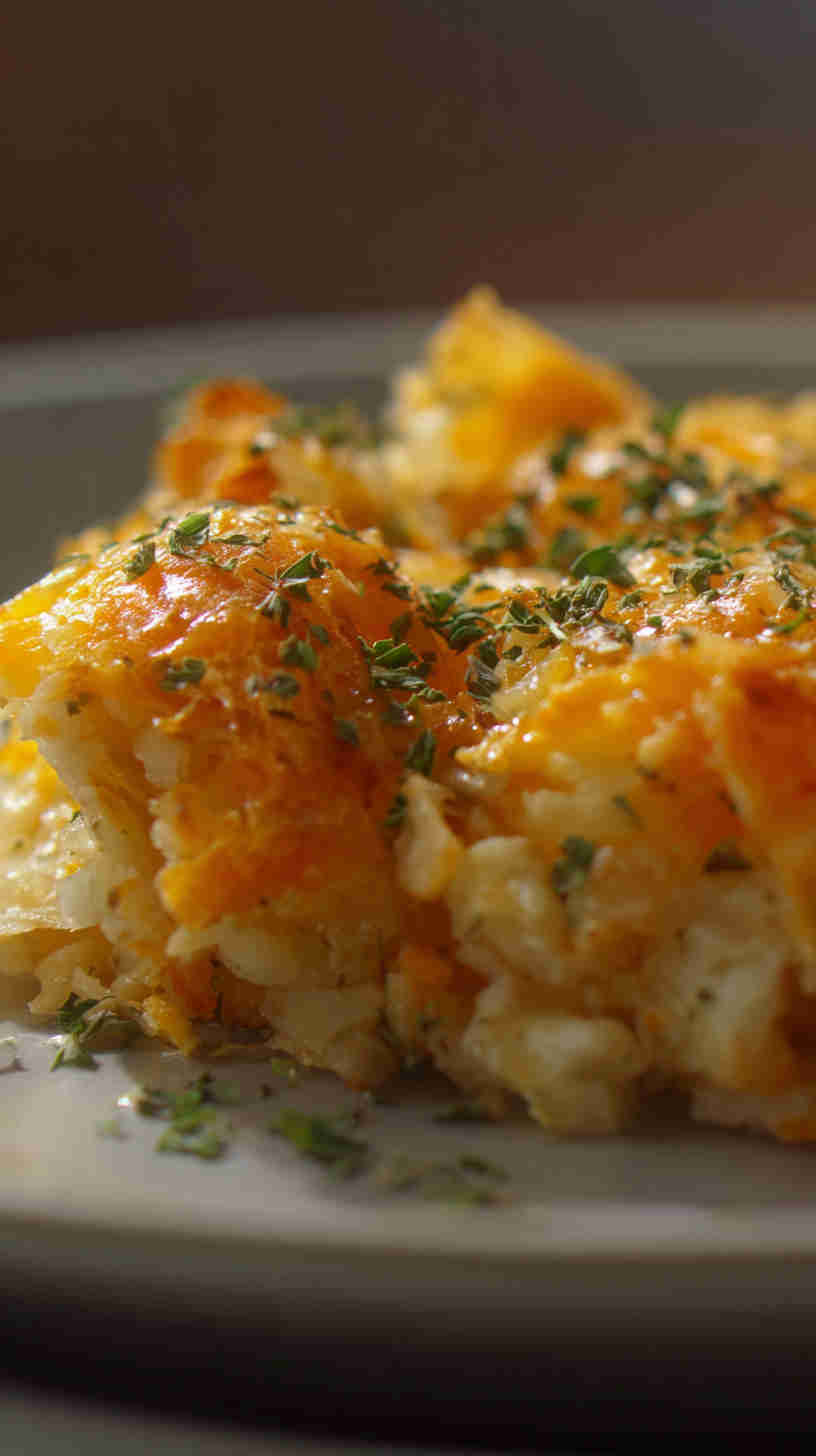 Crockpot Hash Brown and Cheese Breakfast Casserole