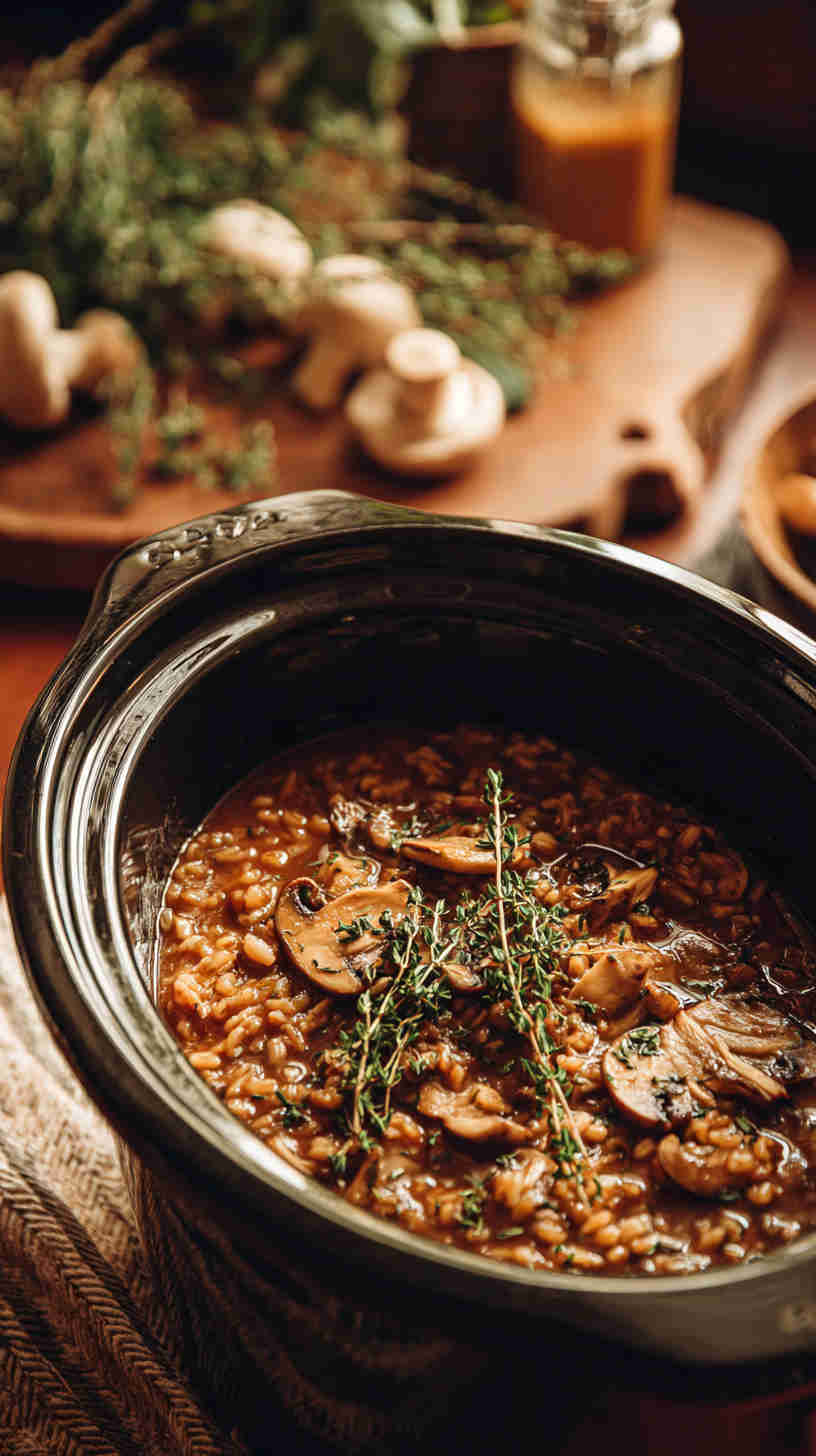 Crockpot Hearty Lentil and Veggie Stew