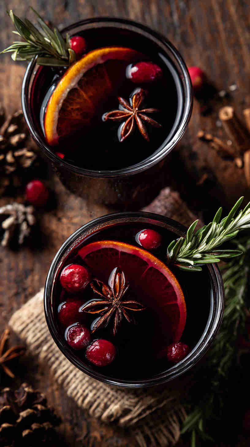 Crockpot Holiday Spiced Mulled Wine