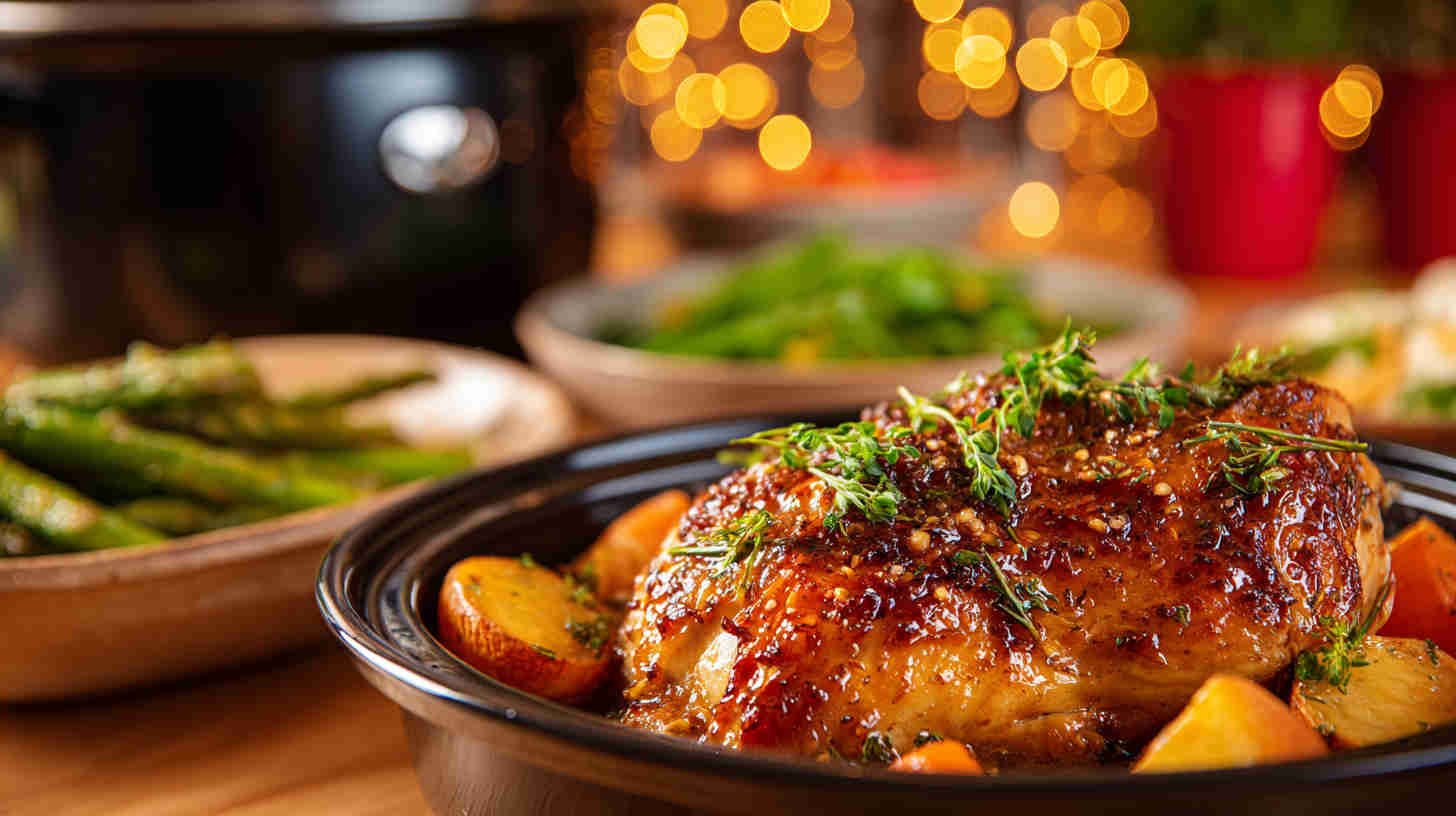 Crockpot Honey Garlic Chicken