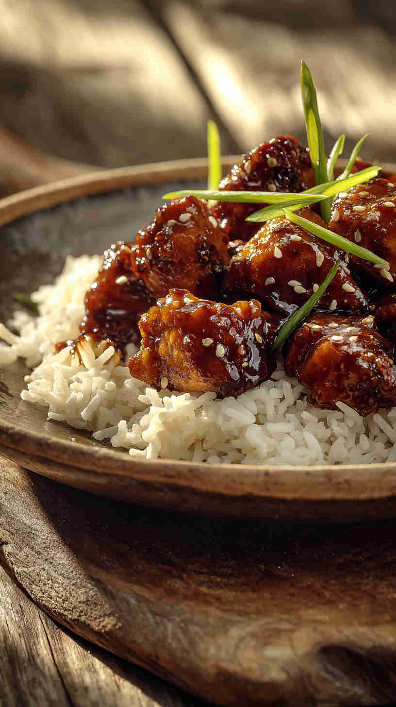 Crockpot Honey Garlic Chicken
