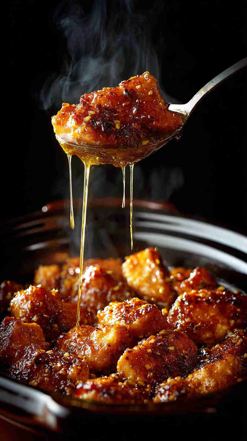 Crockpot Honey Garlic Chicken
