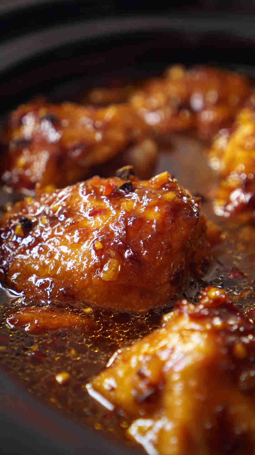 Crockpot Honey Garlic Chicken