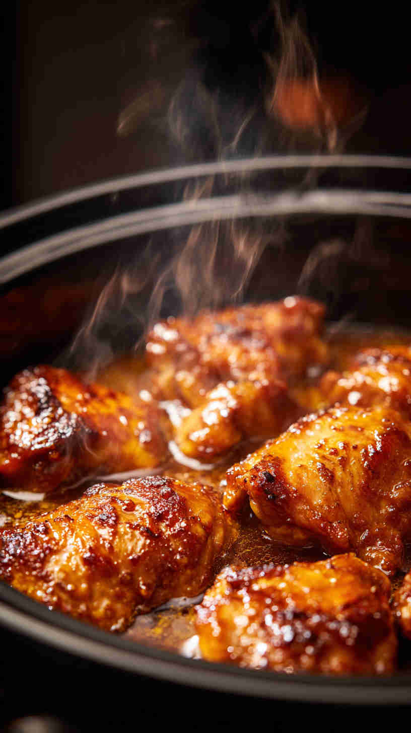Crockpot Honey Garlic Chicken