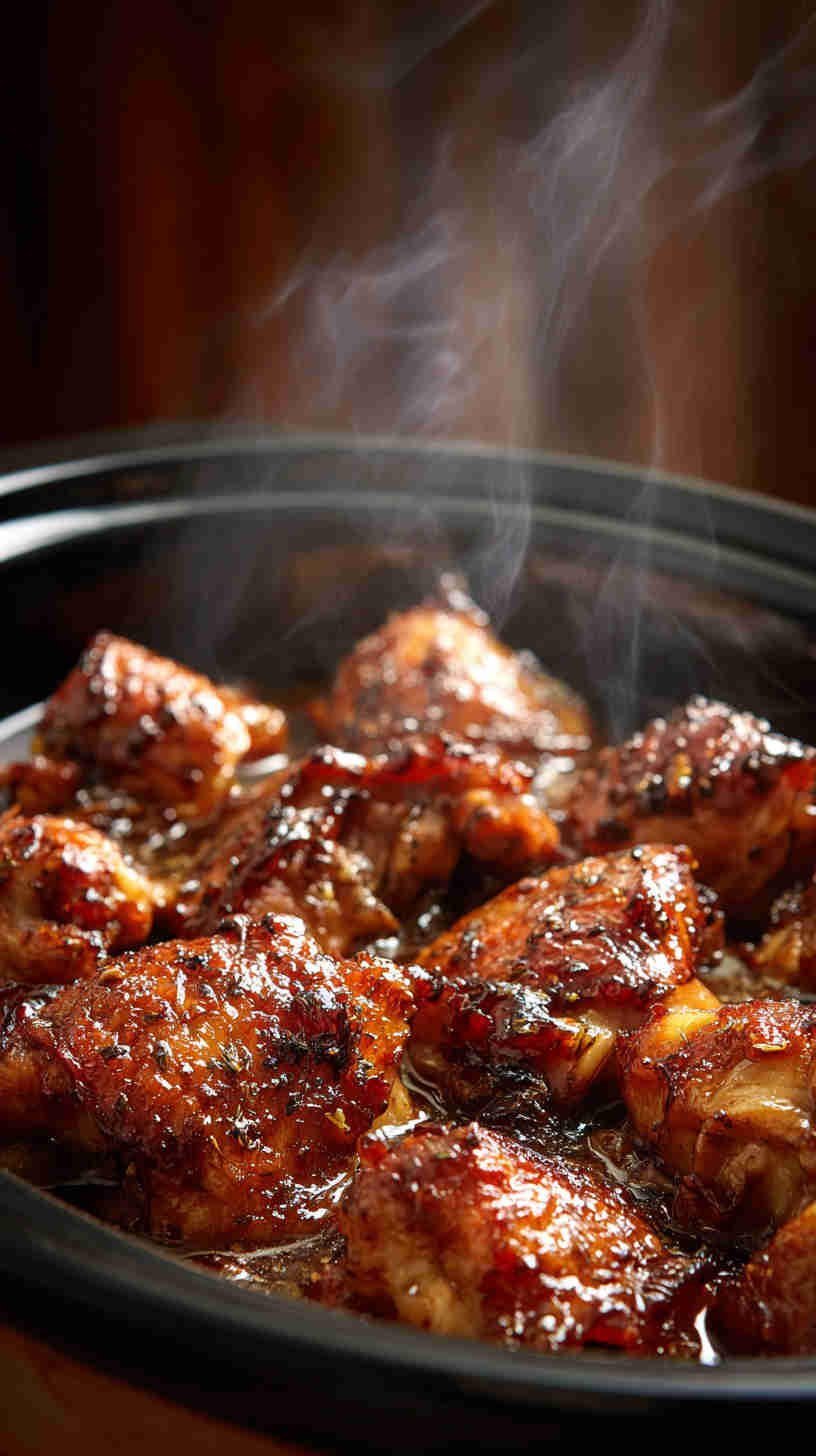 Crockpot Honey Garlic Chicken