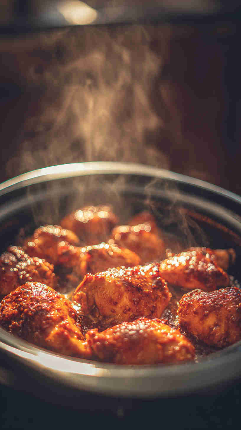 Crockpot Honey Garlic Chicken