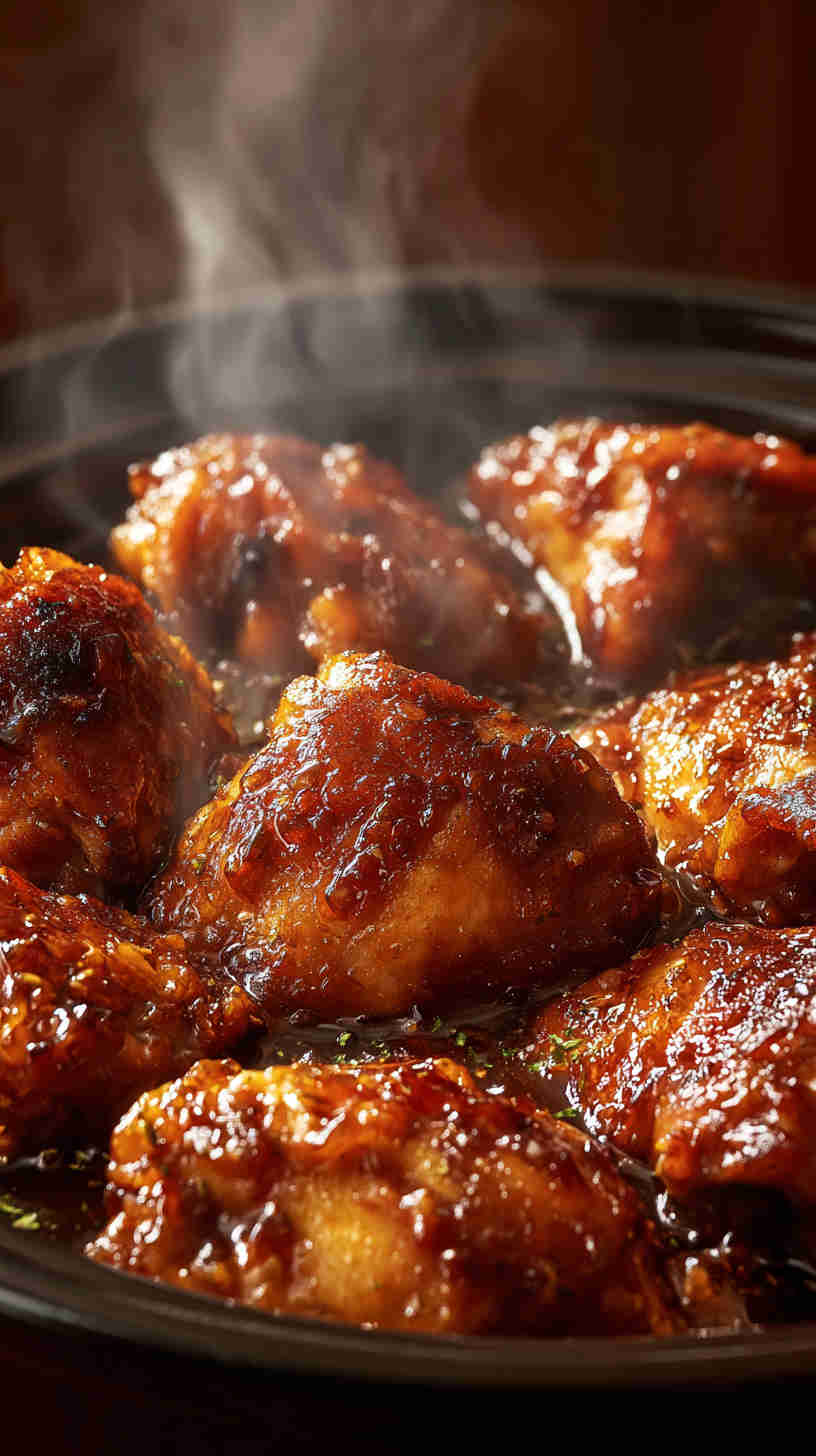 Crockpot Honey Garlic Chicken