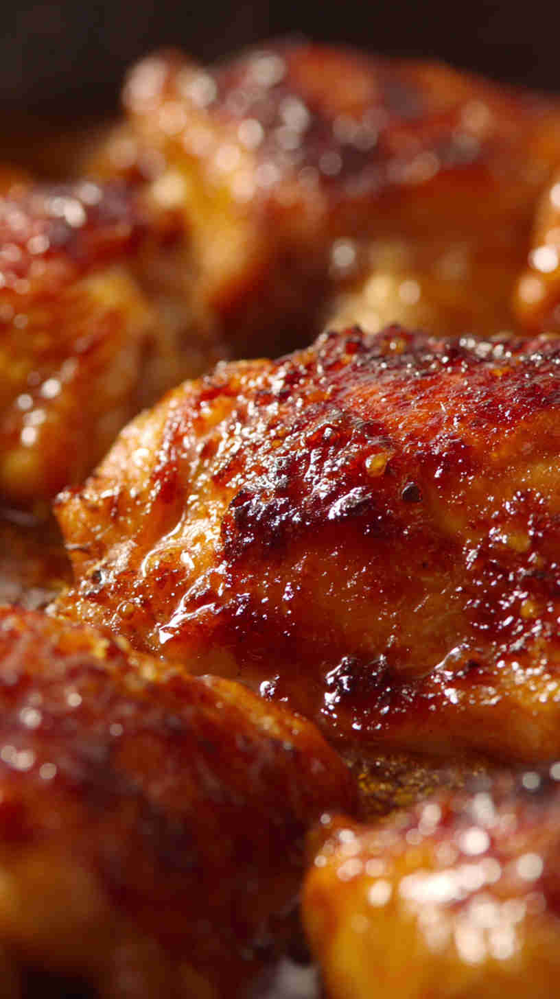 Crockpot Honey Garlic Chicken Thighs