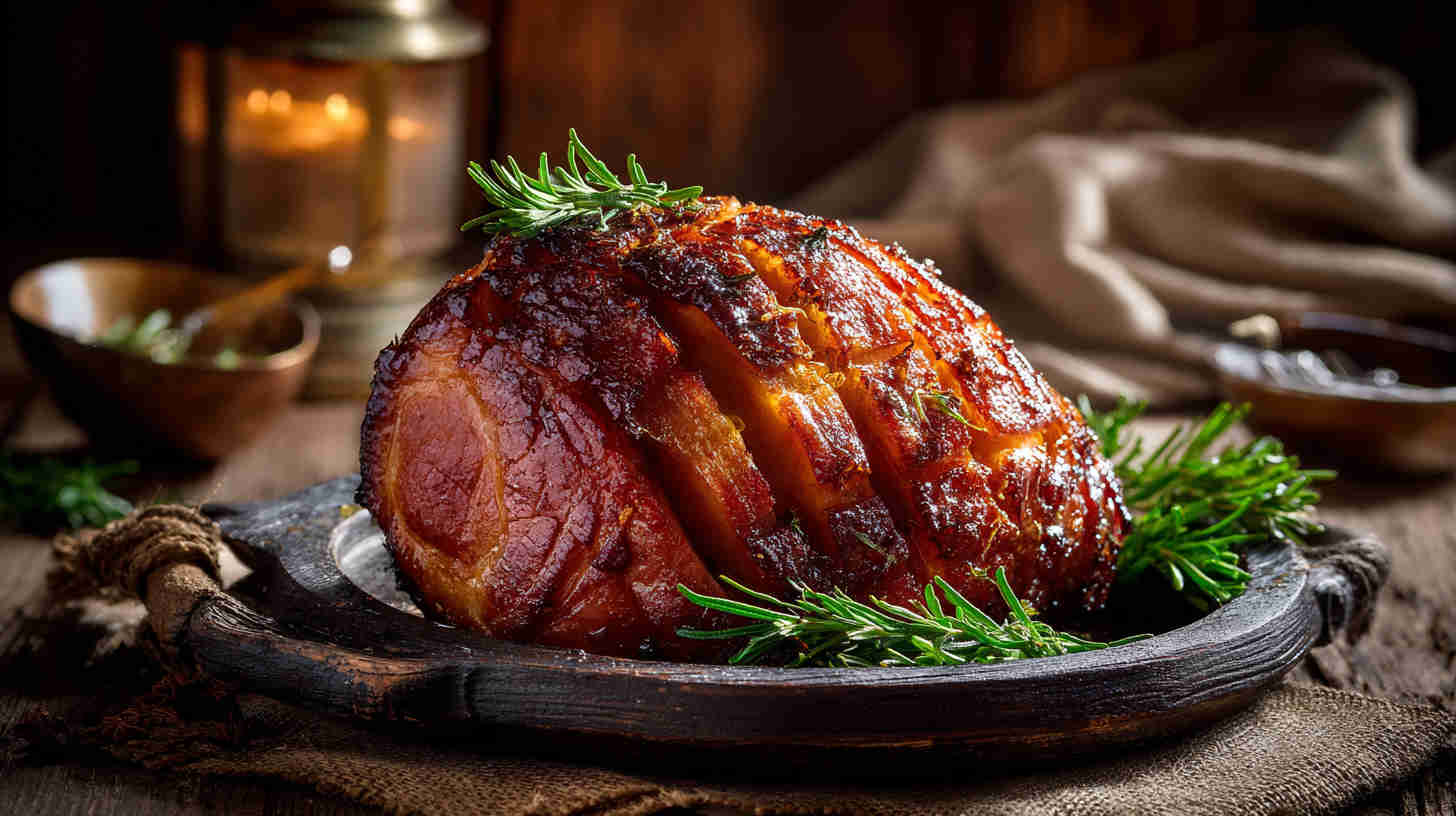 Crockpot Honey Glazed Ham