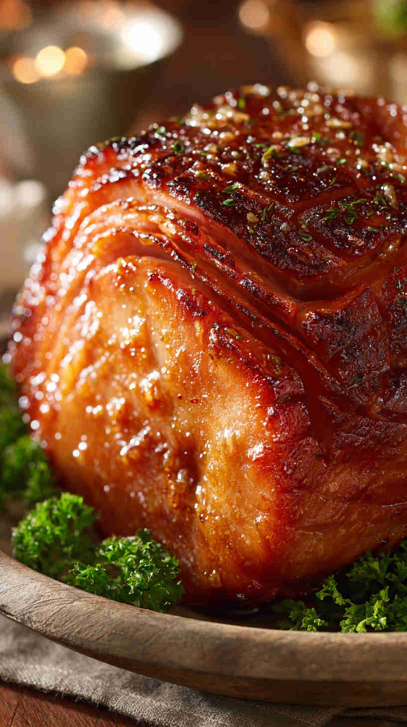 Crockpot Honey Glazed Ham