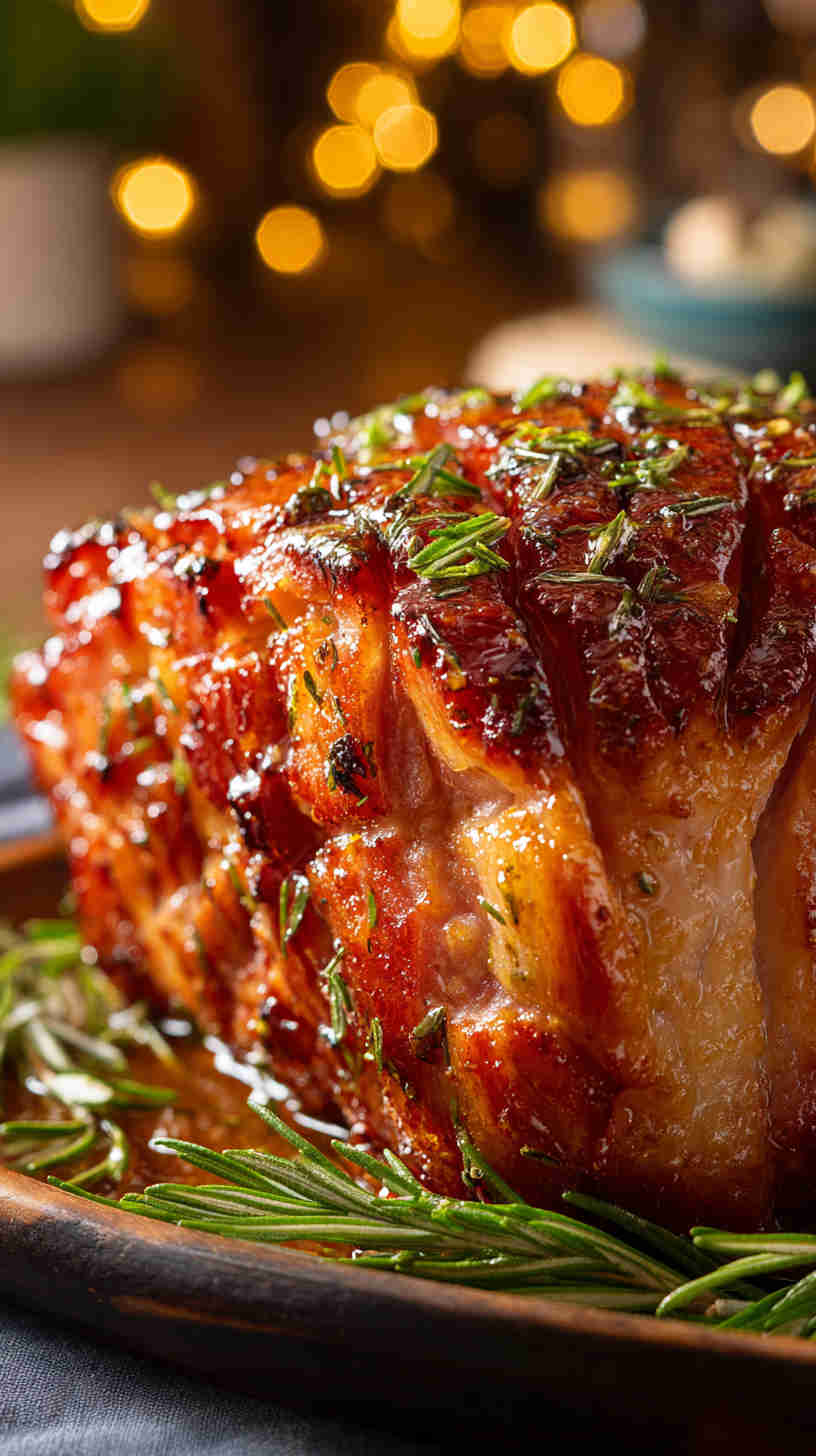 Crockpot Honey Glazed Ham
