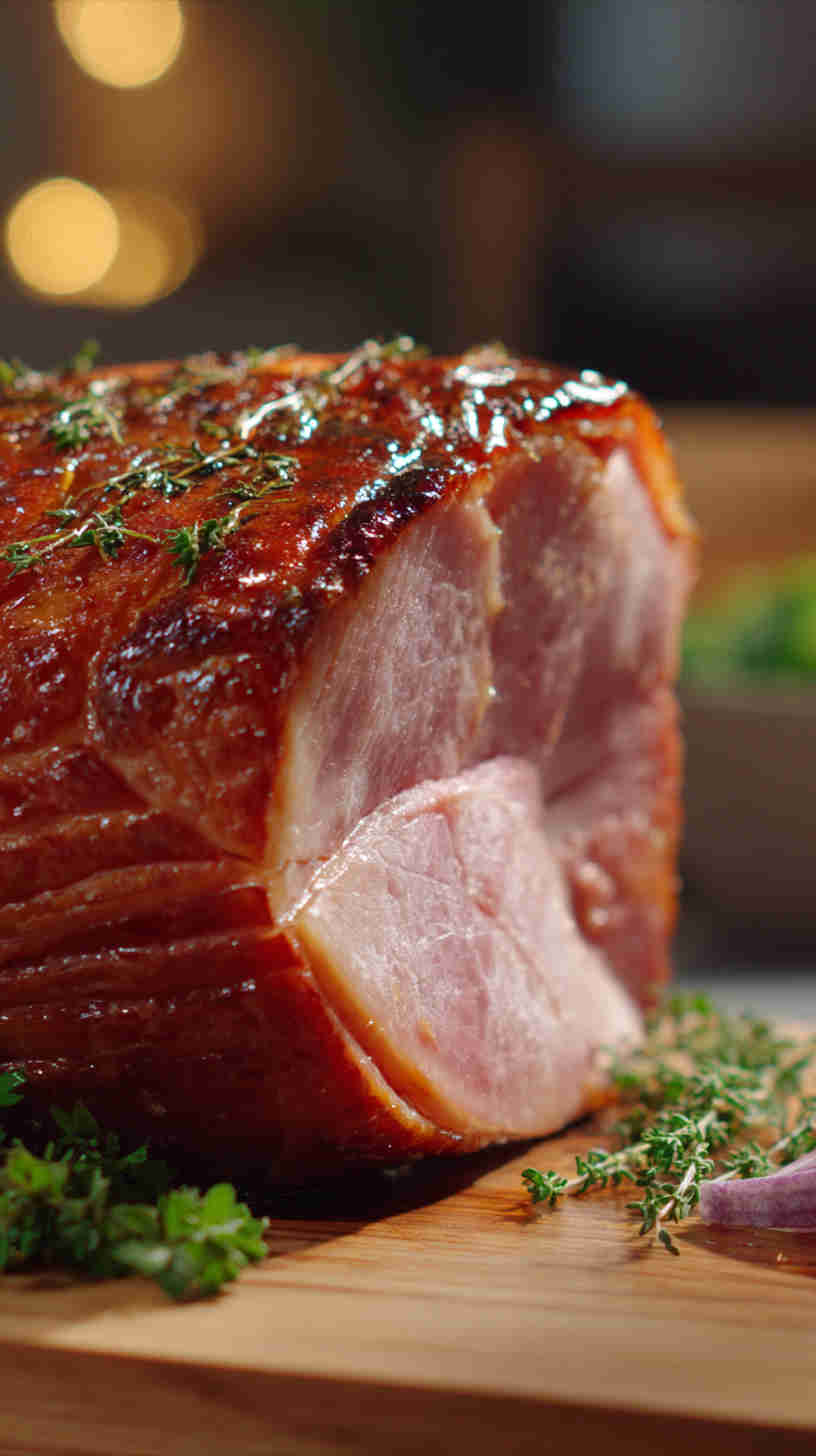 Crockpot Honey Glazed Ham