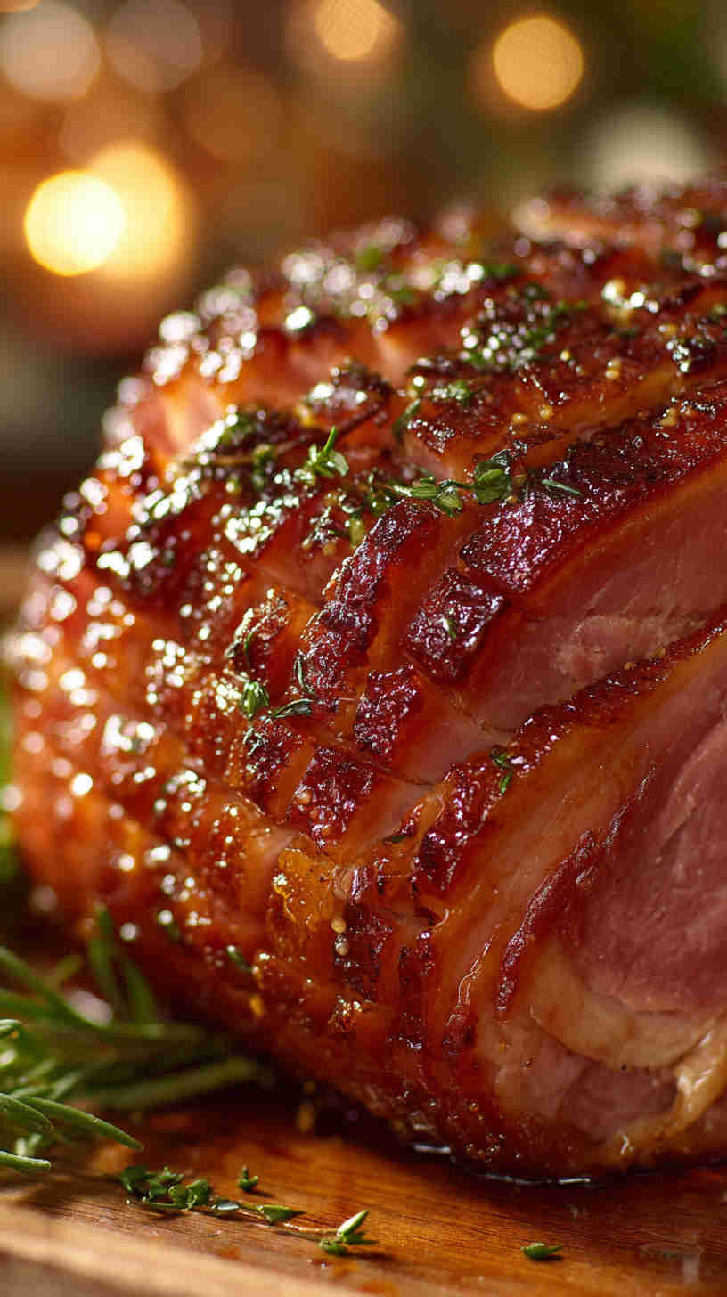 Crockpot Honey Glazed Ham