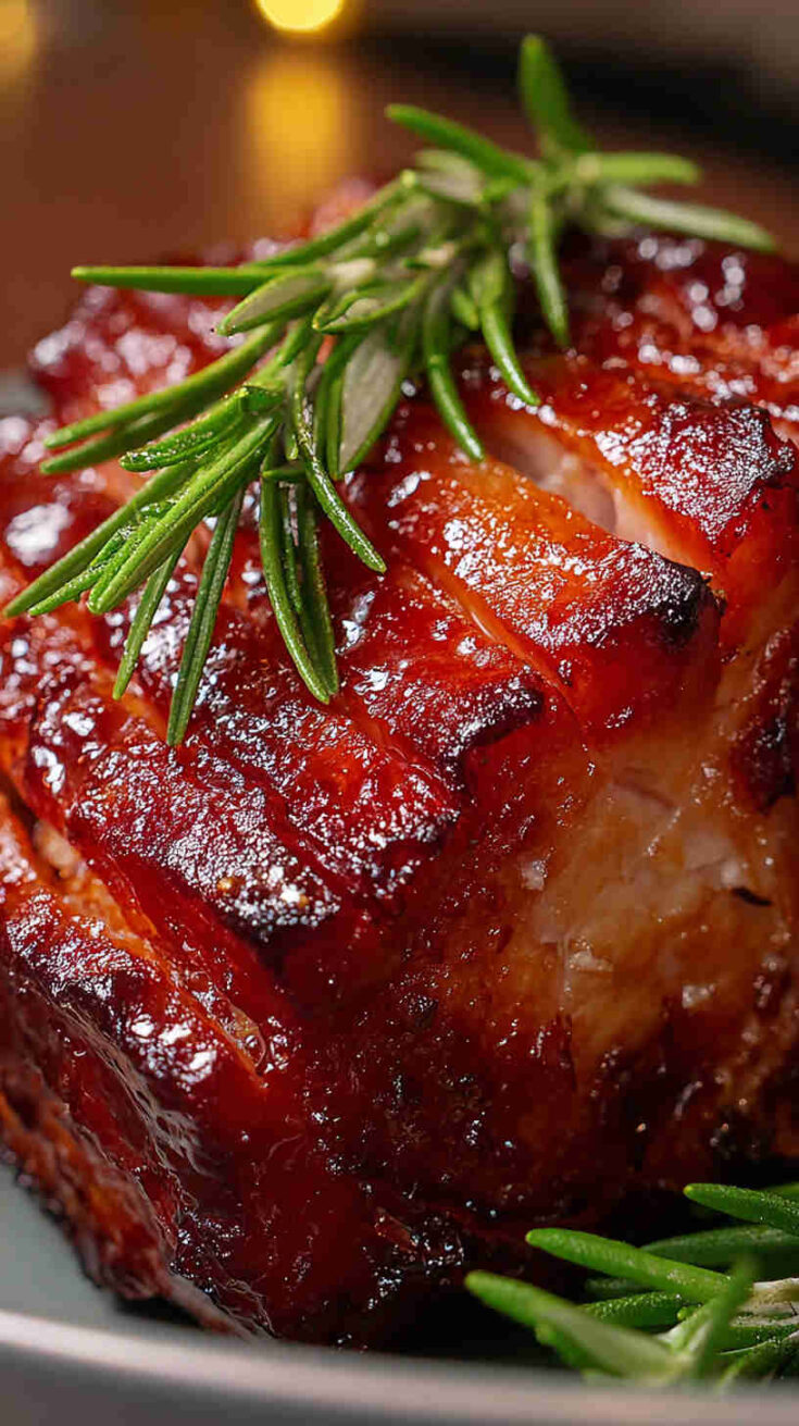 Crockpot Honey Glazed Ham