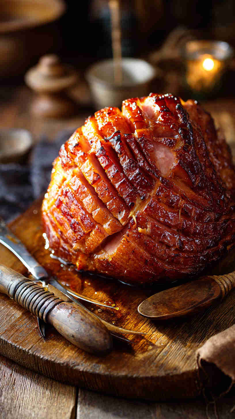 Crockpot Honey Glazed Ham