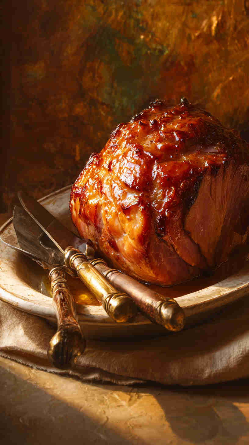 Crockpot Honey Glazed Ham