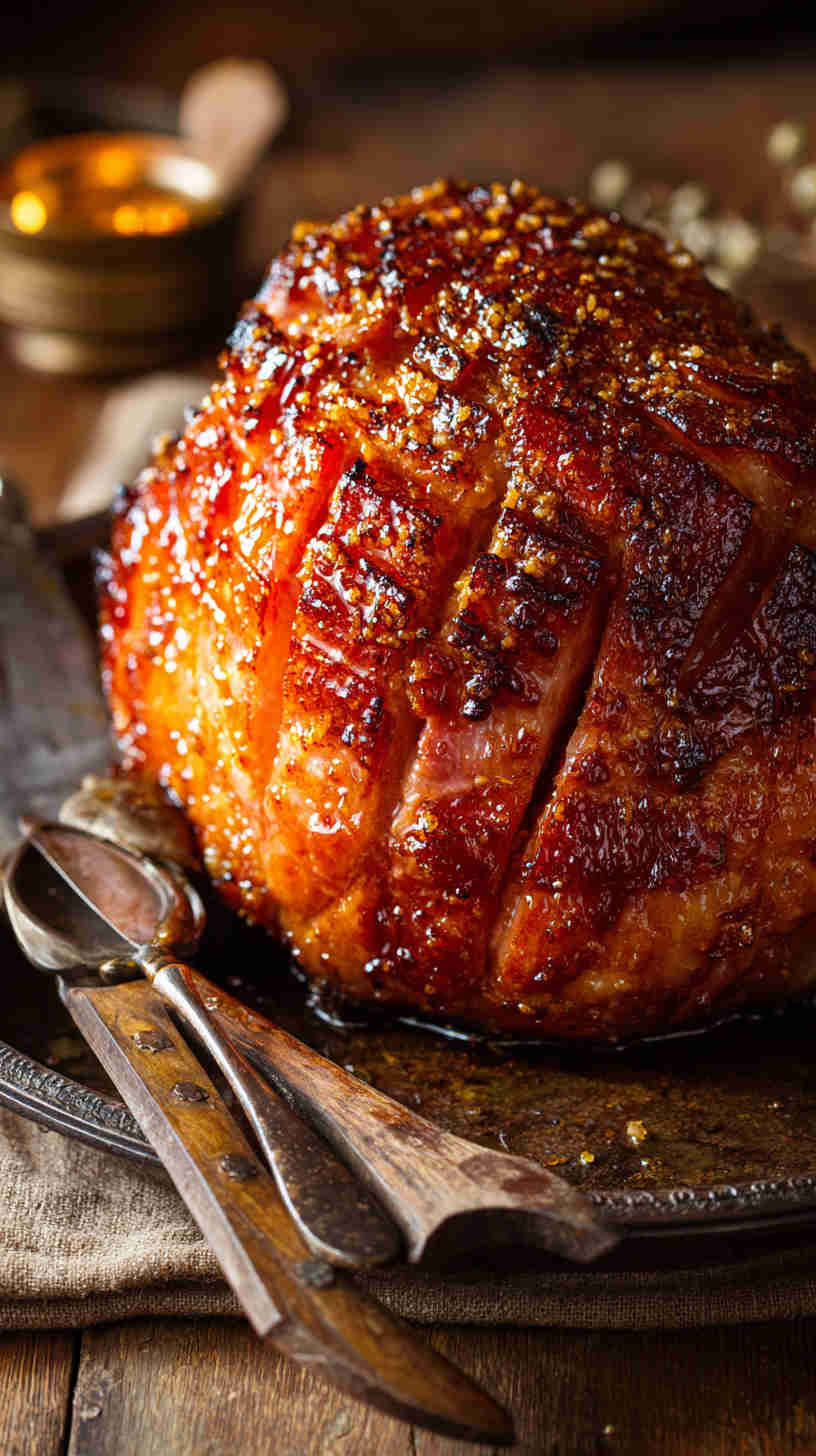 Crockpot Honey Glazed Ham