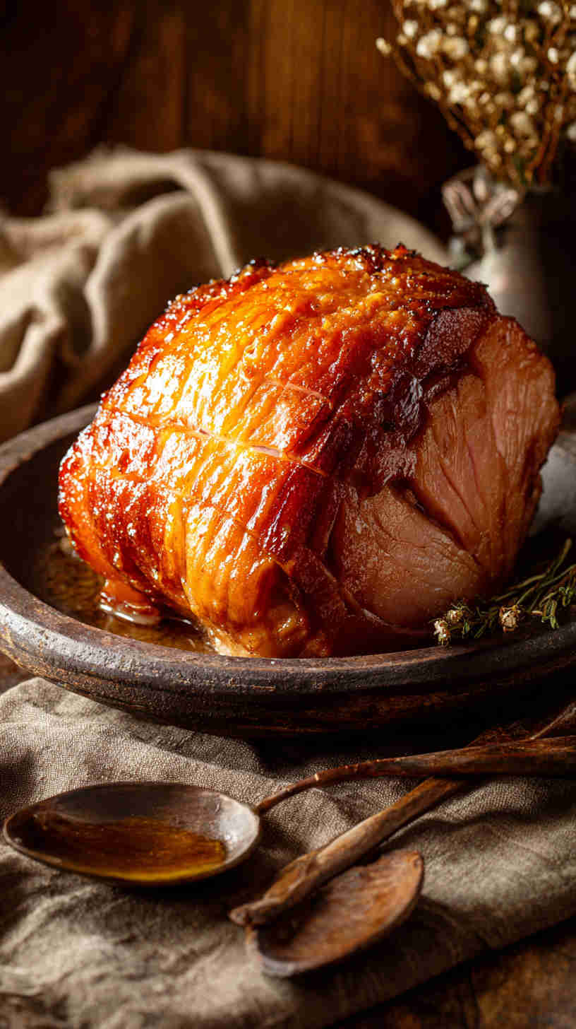 Crockpot Honey Glazed Ham