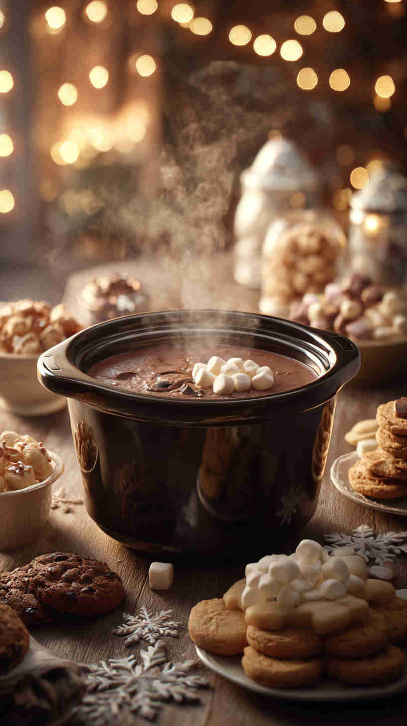 Crockpot Hot Chocolate Bar