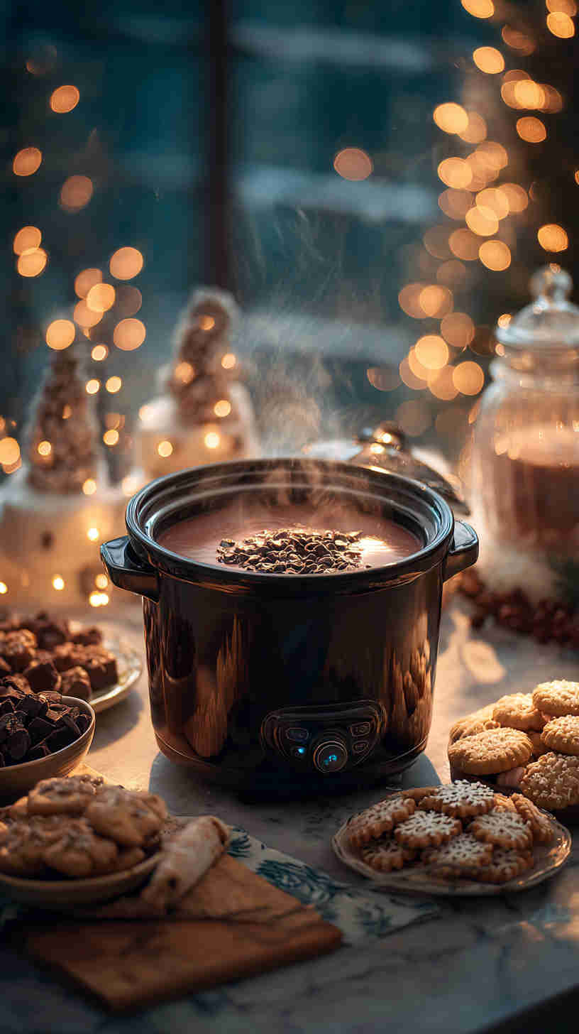 Crockpot Hot Chocolate Bar