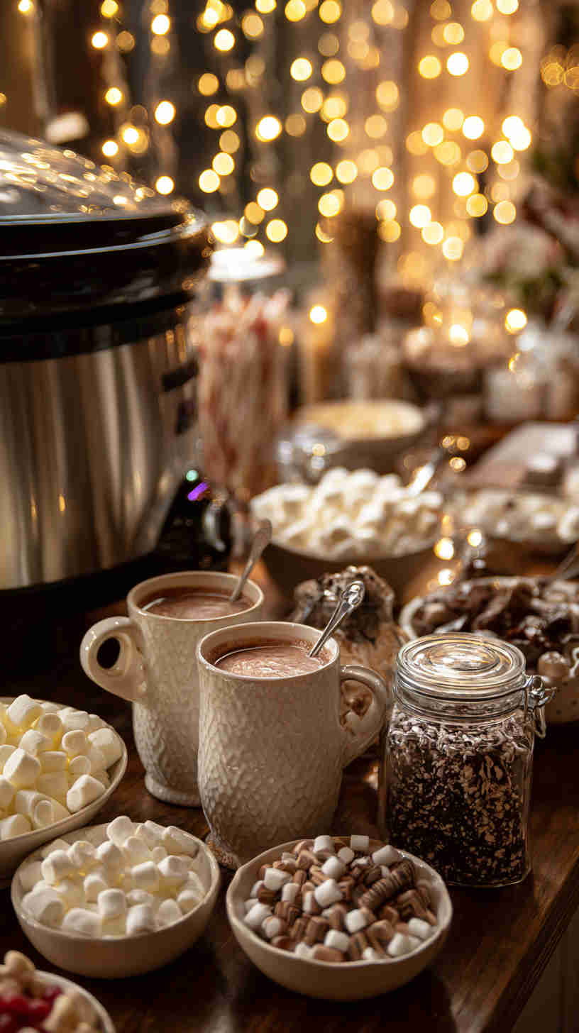 Crockpot Hot Chocolate Bar