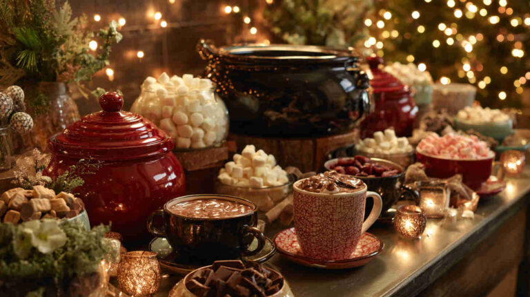 Crockpot Hot Chocolate Bar