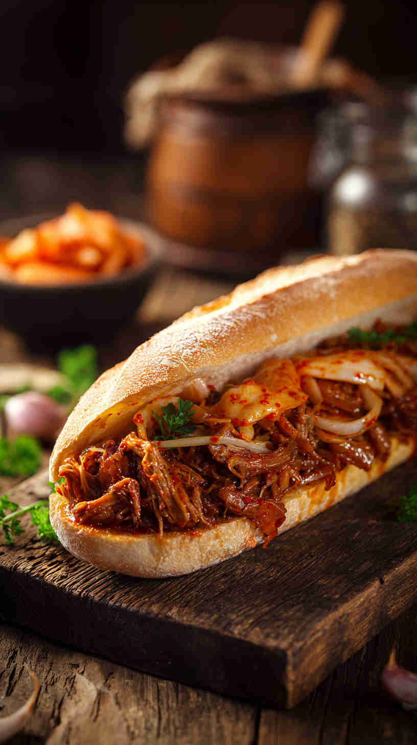 Crockpot Korean BBQ Pulled Pork