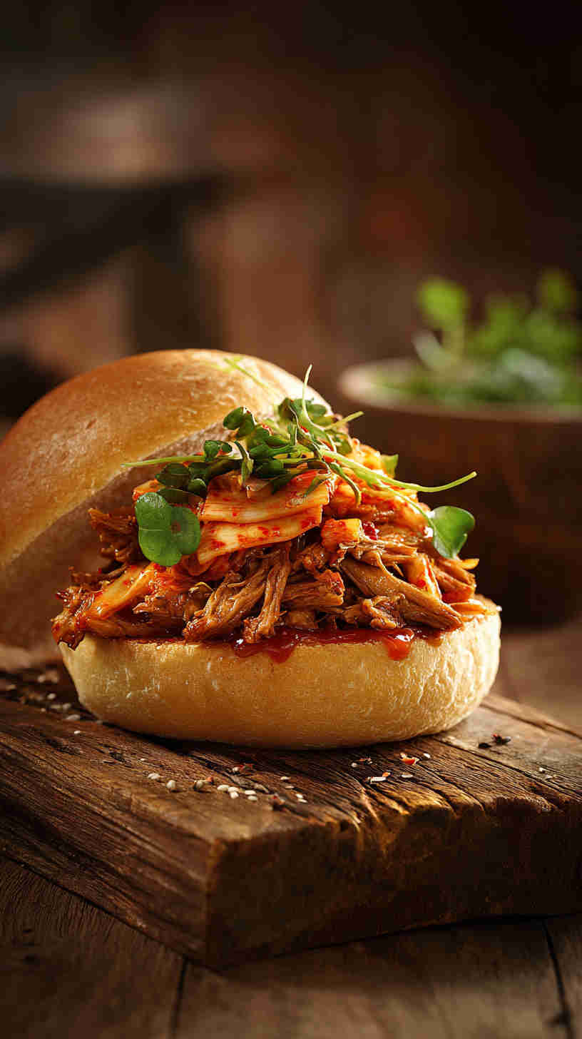 Crockpot Korean BBQ Pulled Pork