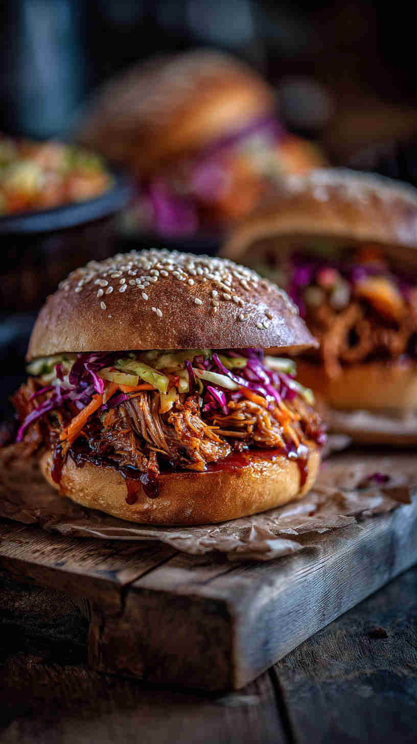 Crockpot Korean BBQ Pulled Pork