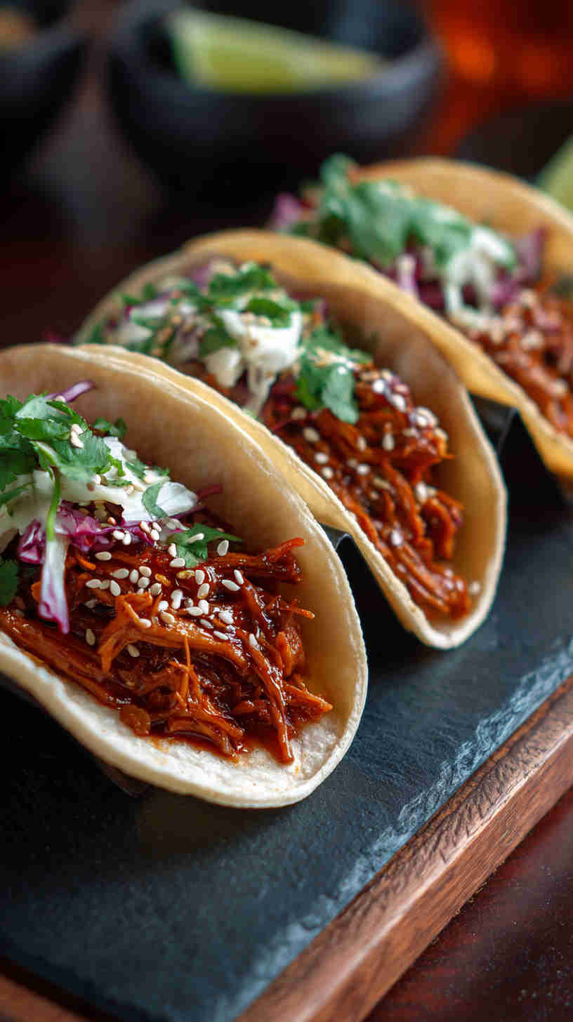 Crockpot Korean BBQ Pulled Pork