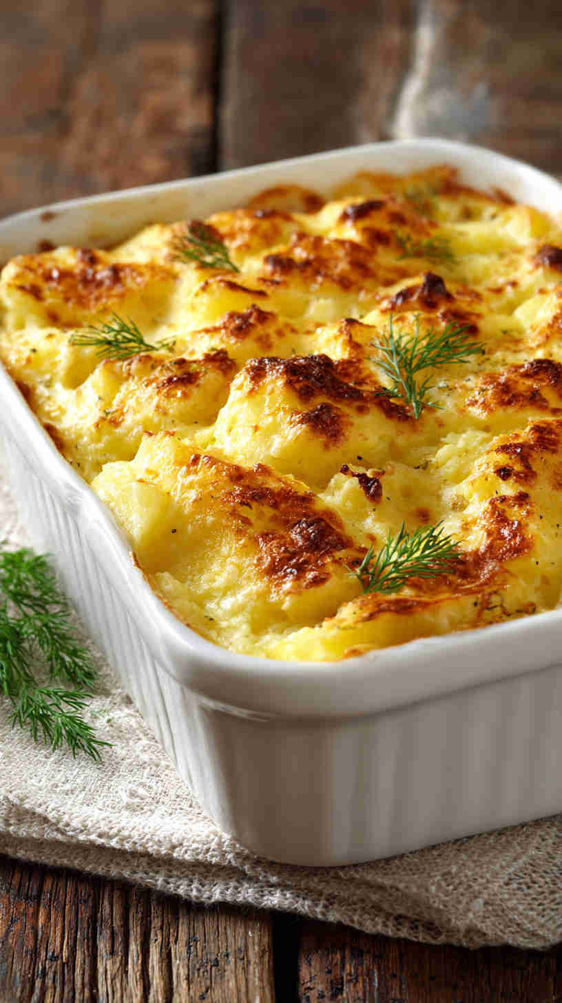 Crockpot Loaded Baked Potato Casserole