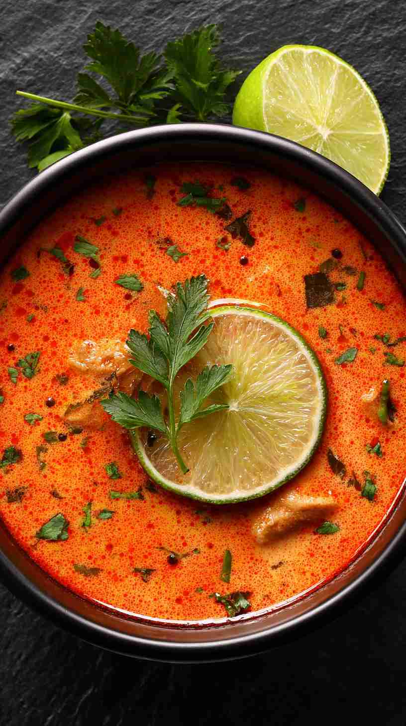 Crockpot Thai Coconut Curry Soup