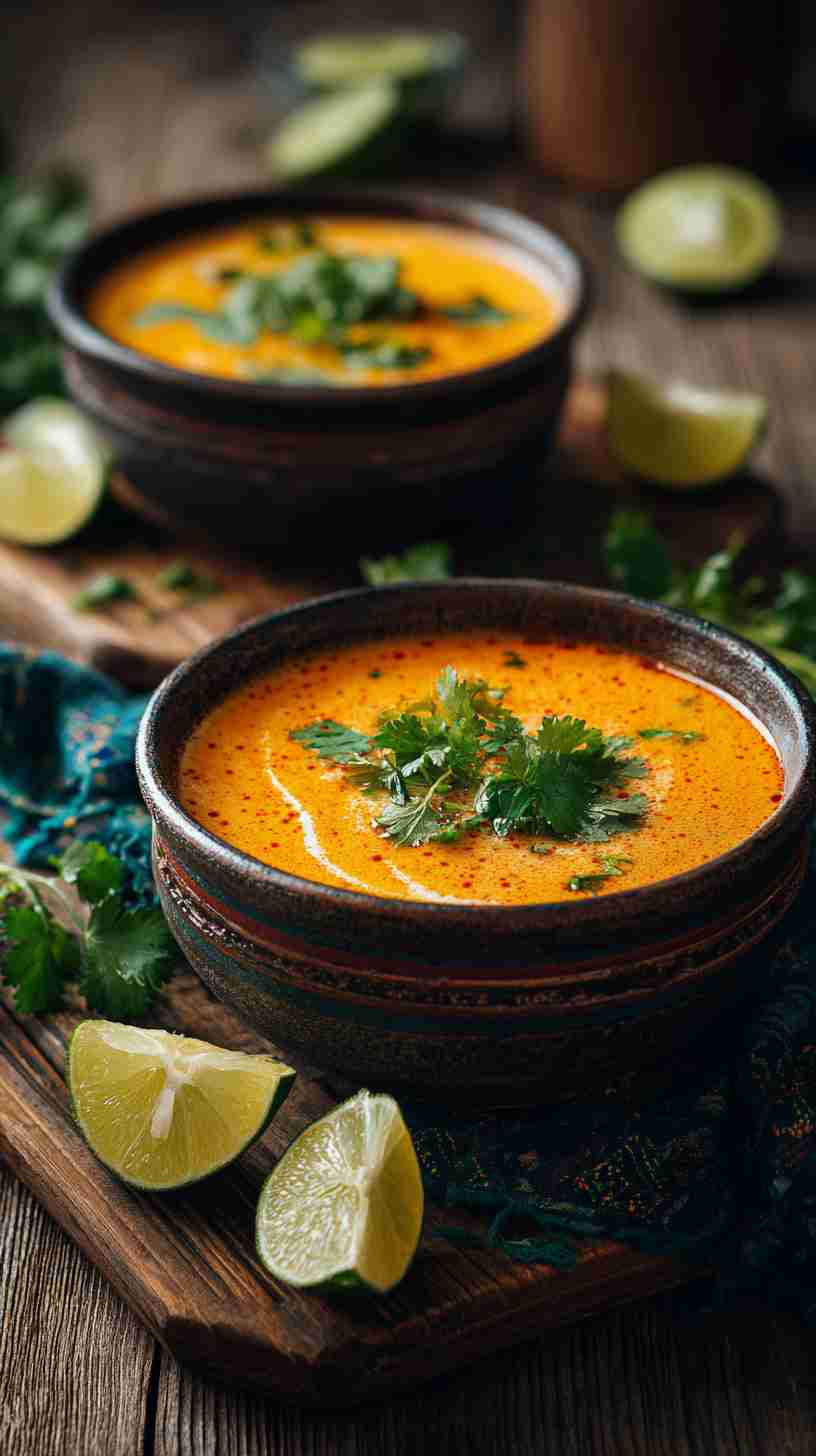 Crockpot Thai Coconut Curry Soup