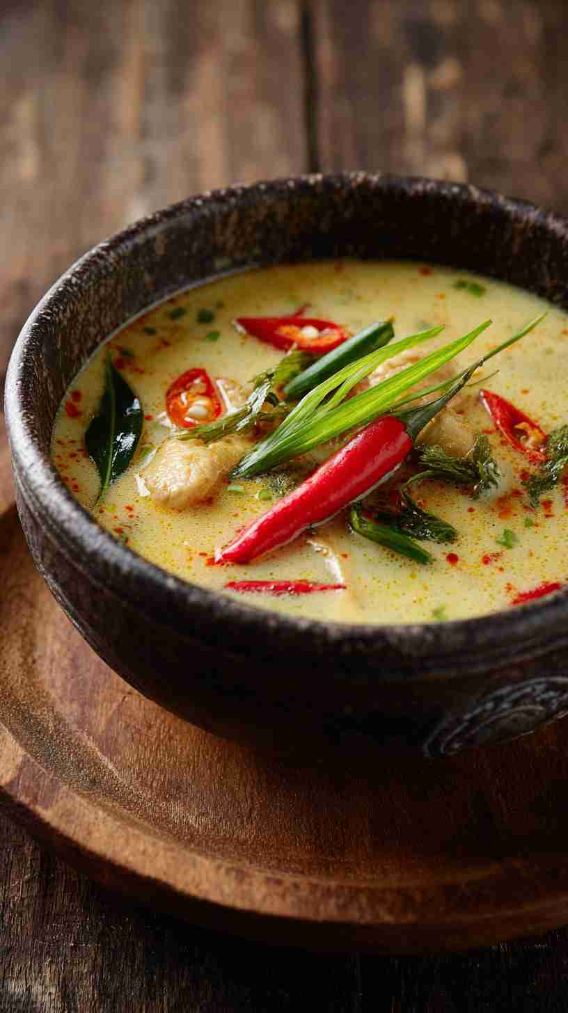 Crockpot Thai Coconut Curry Soup