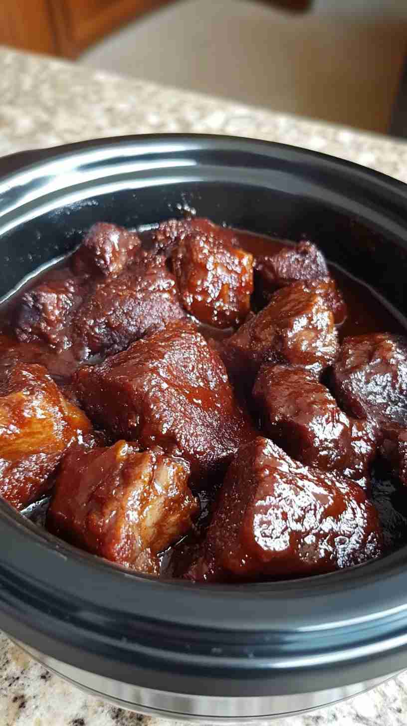 Delicious BBQ Arm Roast in the Crock Pot