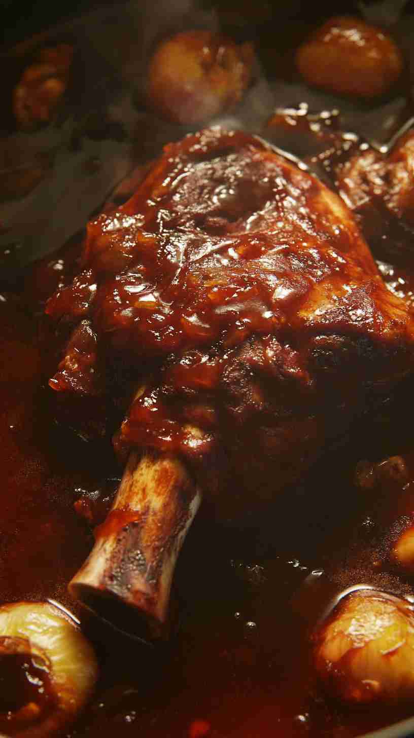 Delicious BBQ Arm Roast in the Crock Pot