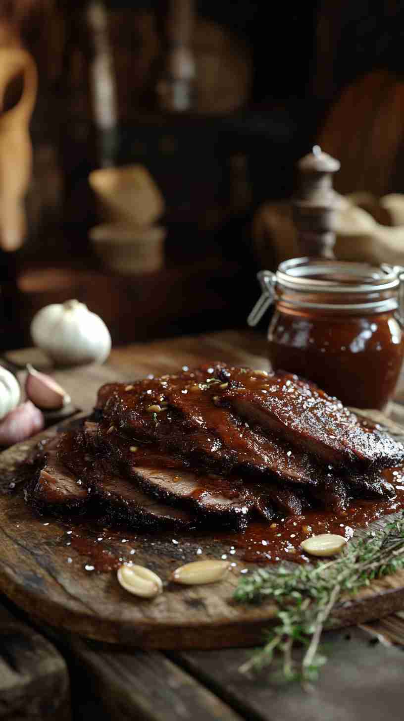Easy Crockpot BBQ Brisket for Any Occasion Easy Crockpot BBQ Brisket for Any Occasion